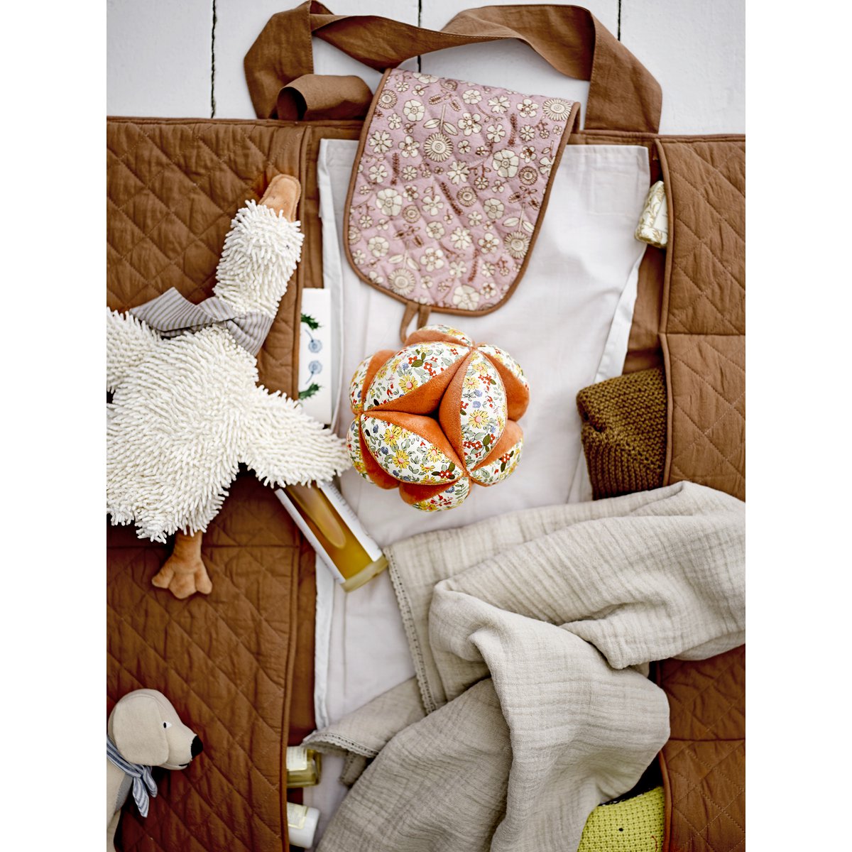 Gaspard Soft Toy, White, Polyester
