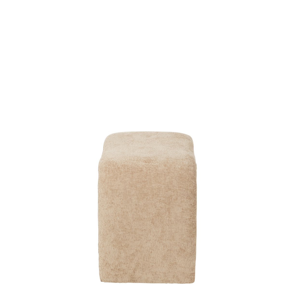 J-Line kruk N shape - textiel - beige