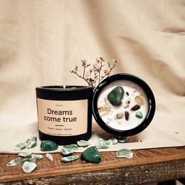 Edelsteen geurkaars: Dreams come true