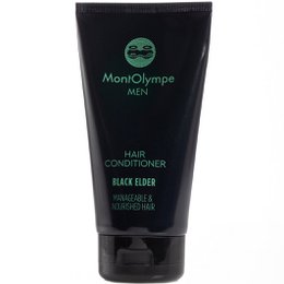 Condizionatore di capelli anziani neri