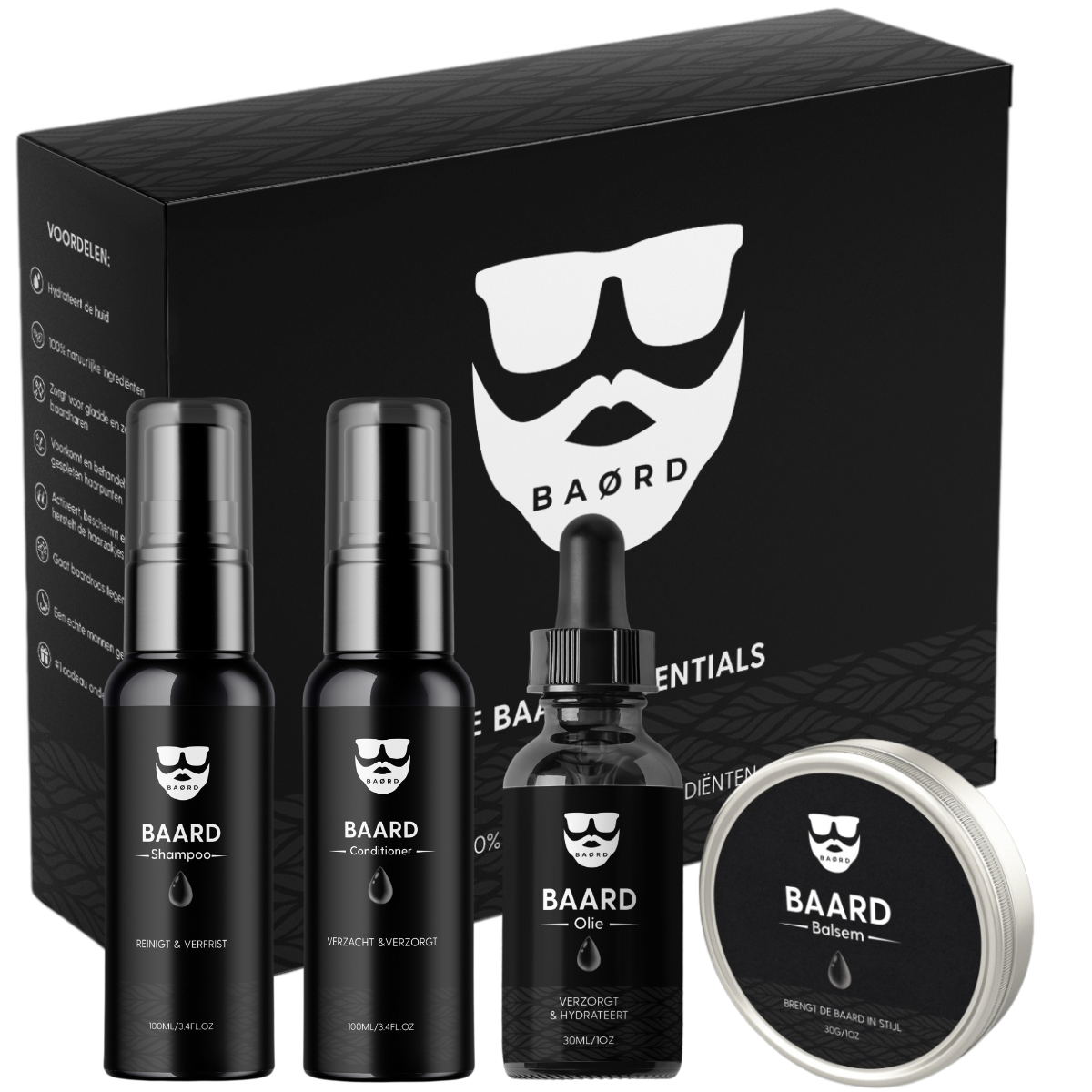 Beard Essentials - Beard Care Kit - For Men