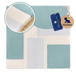 Crabble Mat muslin mint