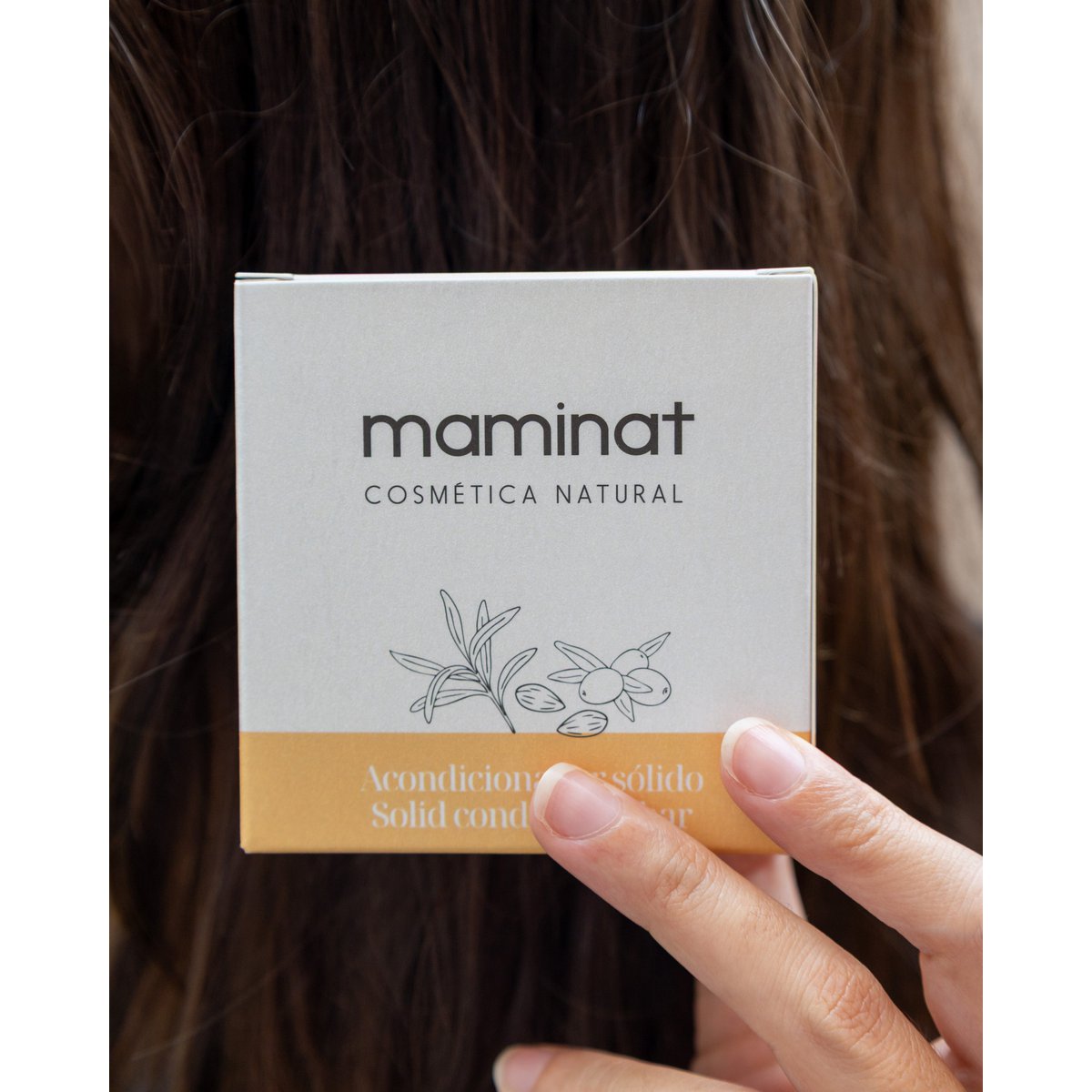 FESTES CONDITIONER – Pflegt und repariert das Haar mit Argan, Kokosnuss und Sanddorn
