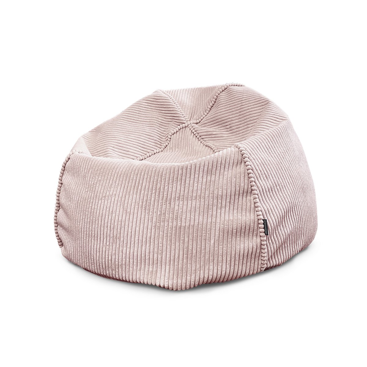 CHILLAX M Bean Bag, Corduroy, Lincoln 61 Pink