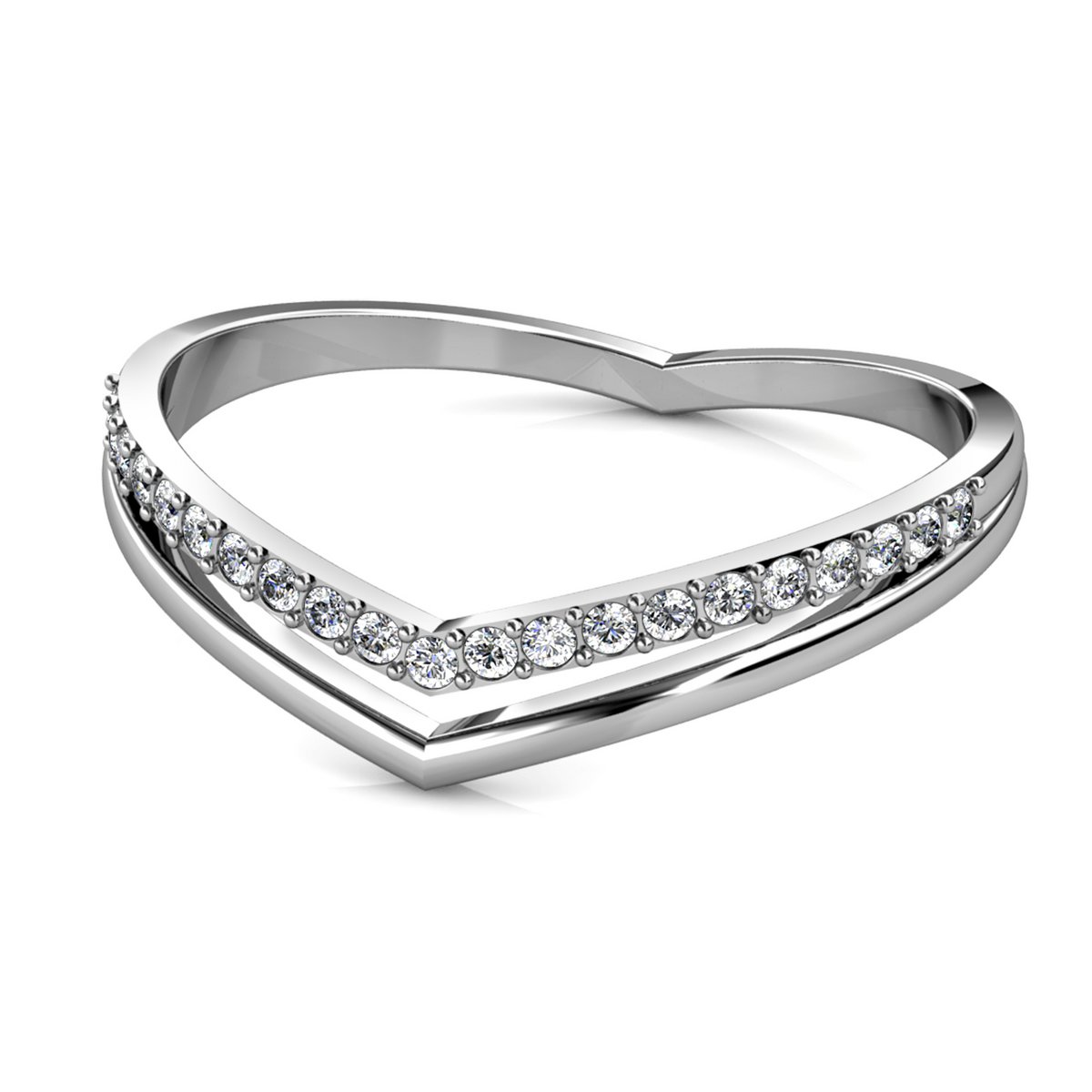 Pack Descubrimiento 5 Anillos Color Plata