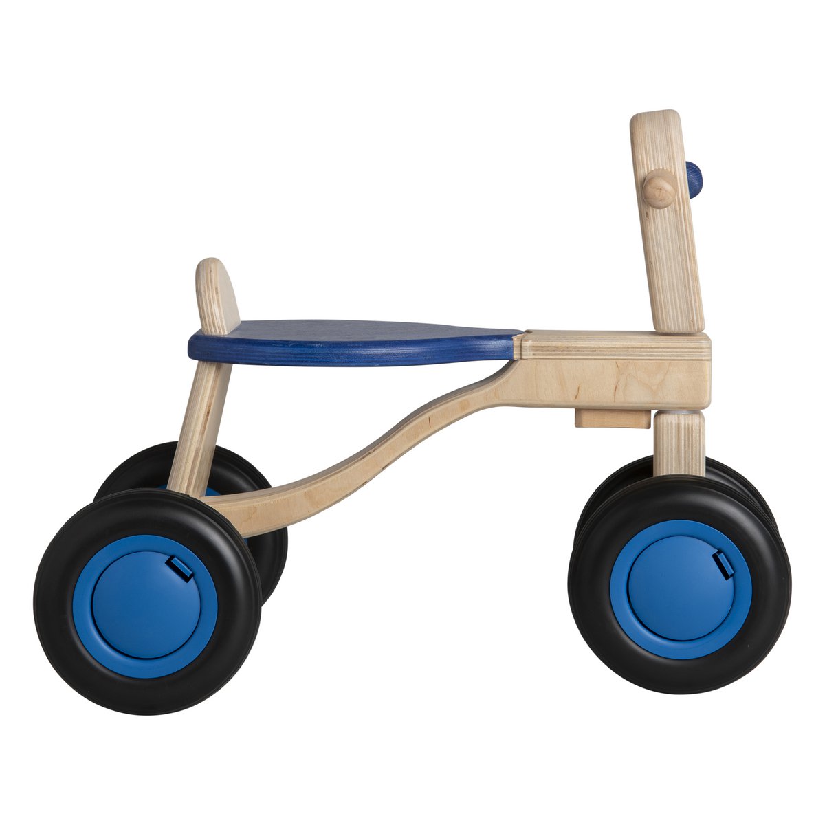 Van Dijk Toys Berken Houten Balance Bike From 1 Year - Blue (Childcare Quality)
