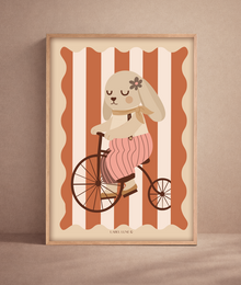 Affiche chambre d'enfant - Lapin Kaatje