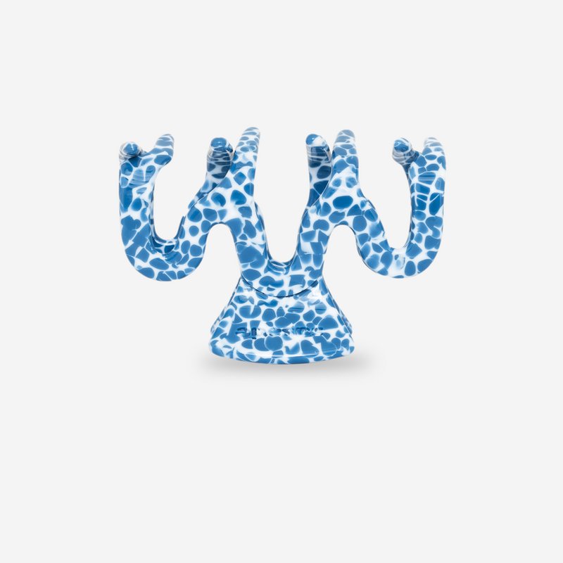 Clip per capelli - denim onda