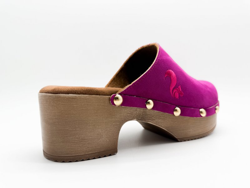 thies 1856 ® Rec Comfy Clog vegan orchid pink