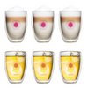 Creano Tee-Glas Blume des Lebens 6er-Set