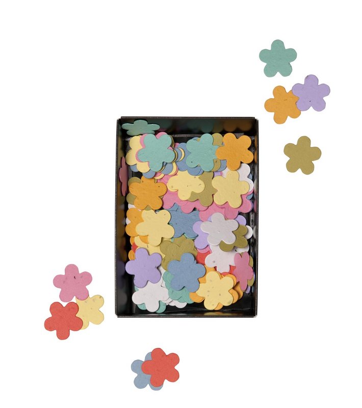 Throw and Grow confetti - mixed colors