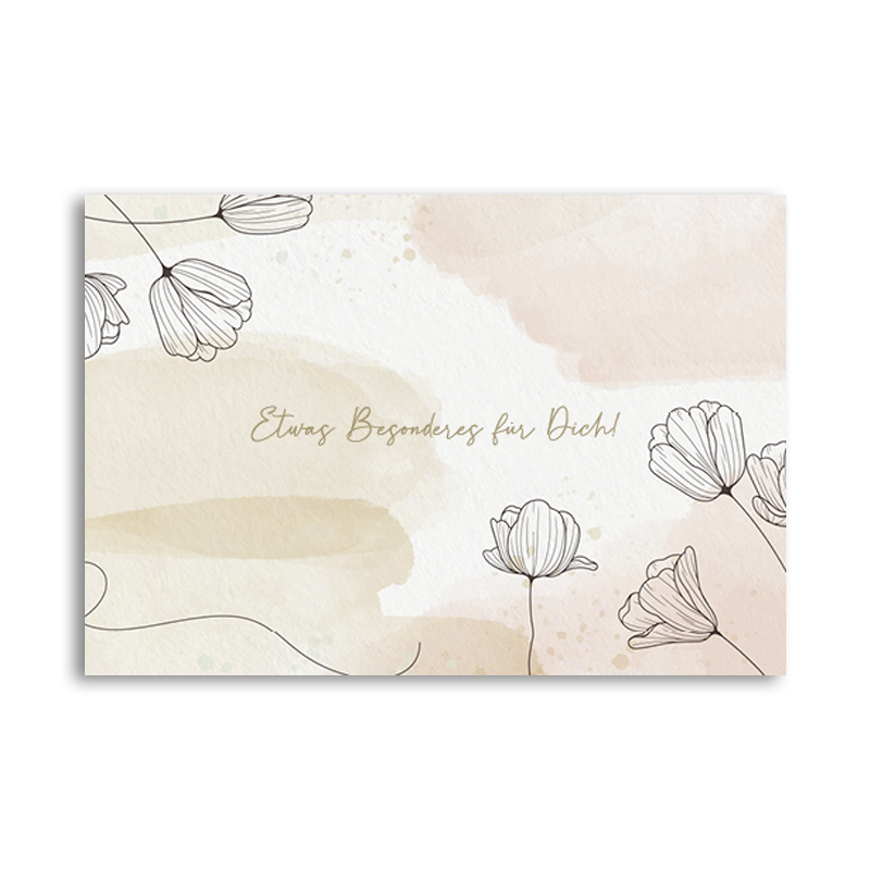Postcard "Something special for you"