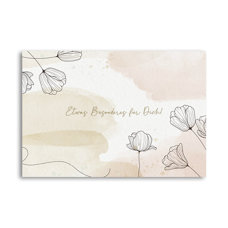 Postcard "Something special for you"