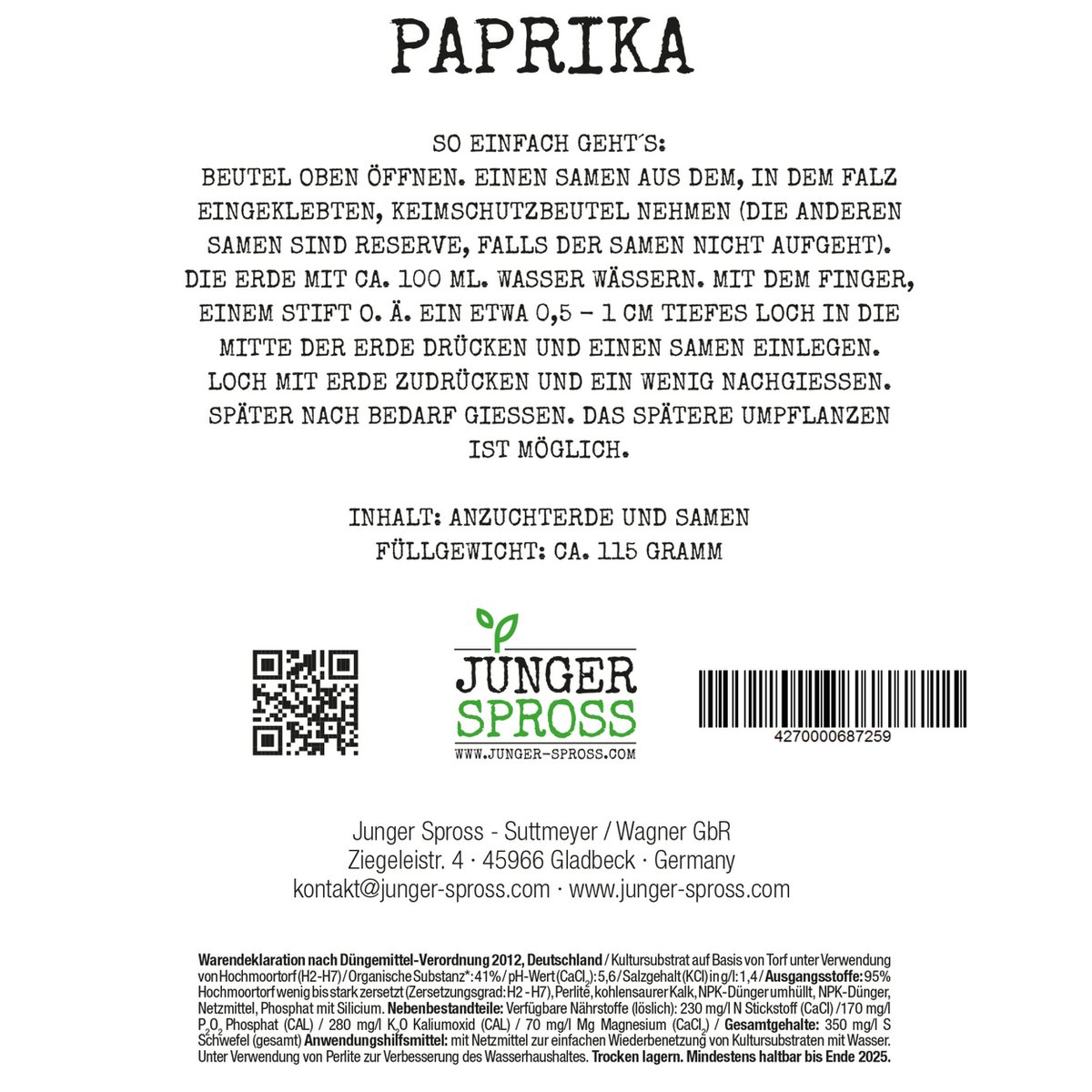 SAVE THE DATE (paprika)