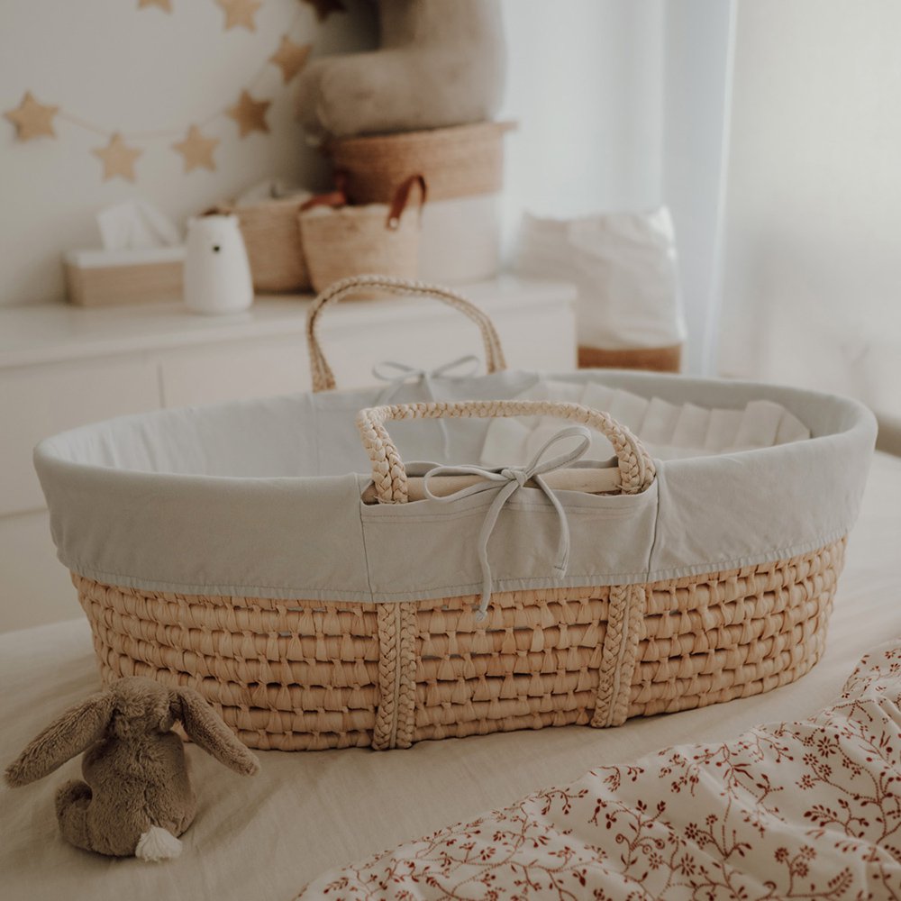 Moses Basket - Cover - Grå