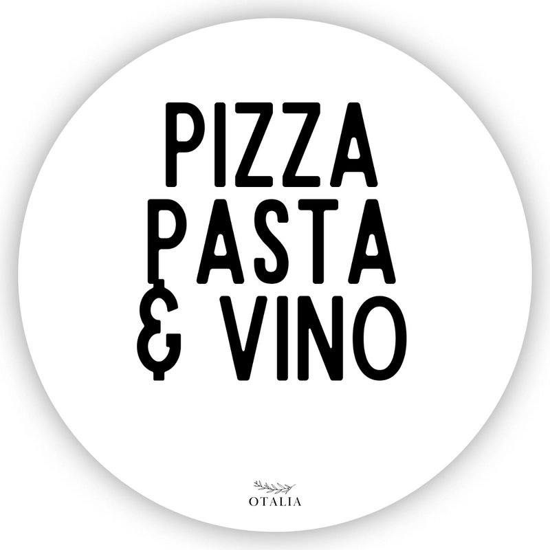 Pizzaæske: pizza pasta & vino - Decocard