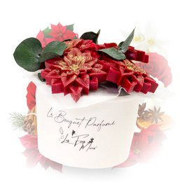 Bouquet parfumé fleur de Noël - précommande de Noël