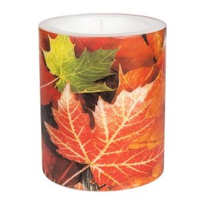 Dekorkerze LC Maple Leaves Ø 99 mm