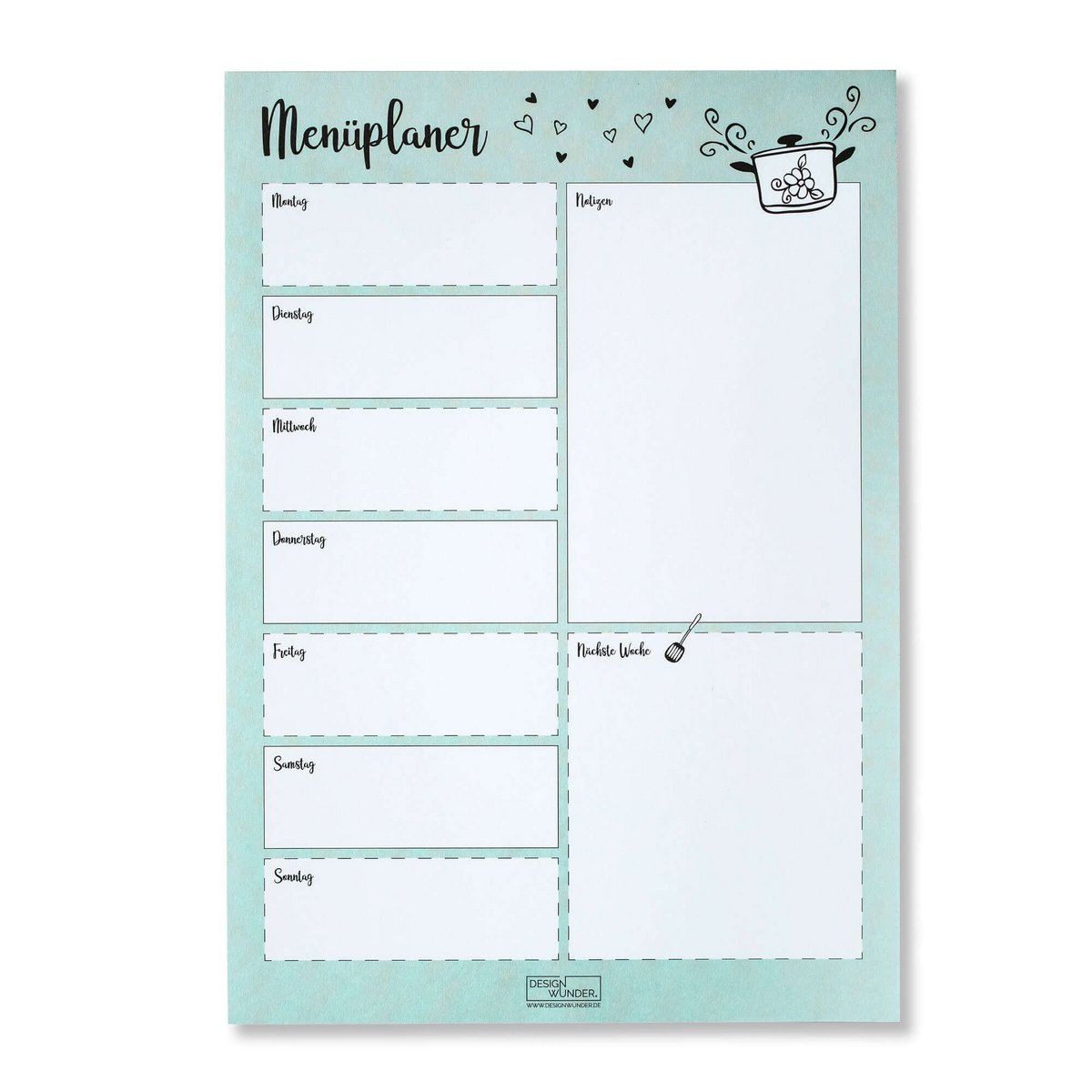 Menuplanner creatief - 70 pagina's voor maaltijdplanning