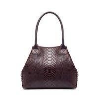 Sac cuir LOLA – Burgund – Hergestellt in Italien