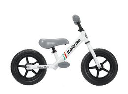 Pista - Steel Balance Bike - 12 EVA Wheels - White - 2/5 years
