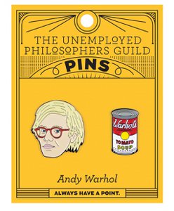 UPG Pins - Warhol & Soup Can