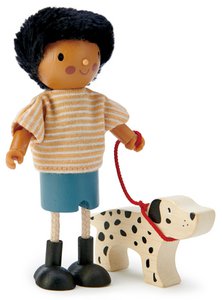 Puppe - Herr Forrester und Hund