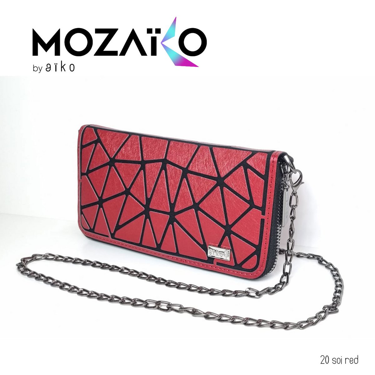 AIKO 20SOIRED Borsa a Mano, Borsa a Cascata