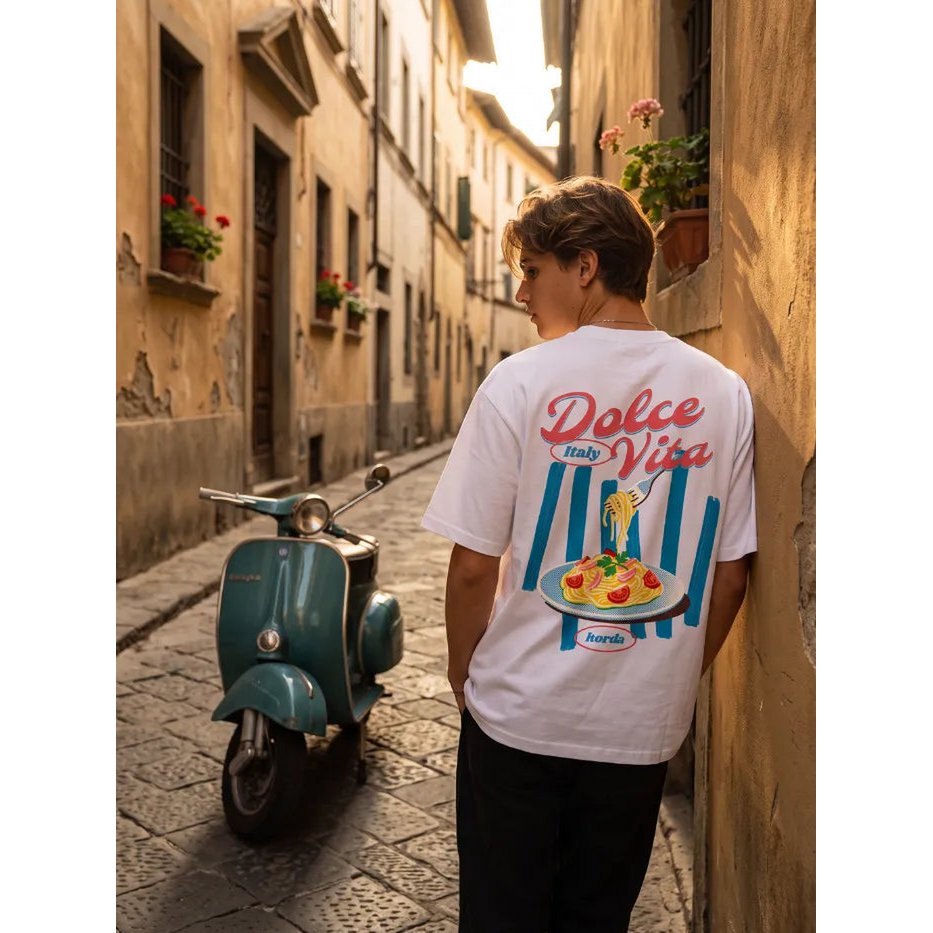 T-shirt Dolce Vita Horda | Boxy Fit 200g Made in Italy