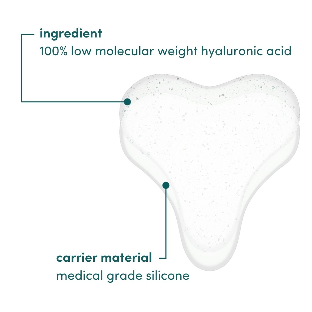 APRICOT Decolleté Pad with Hyaluron