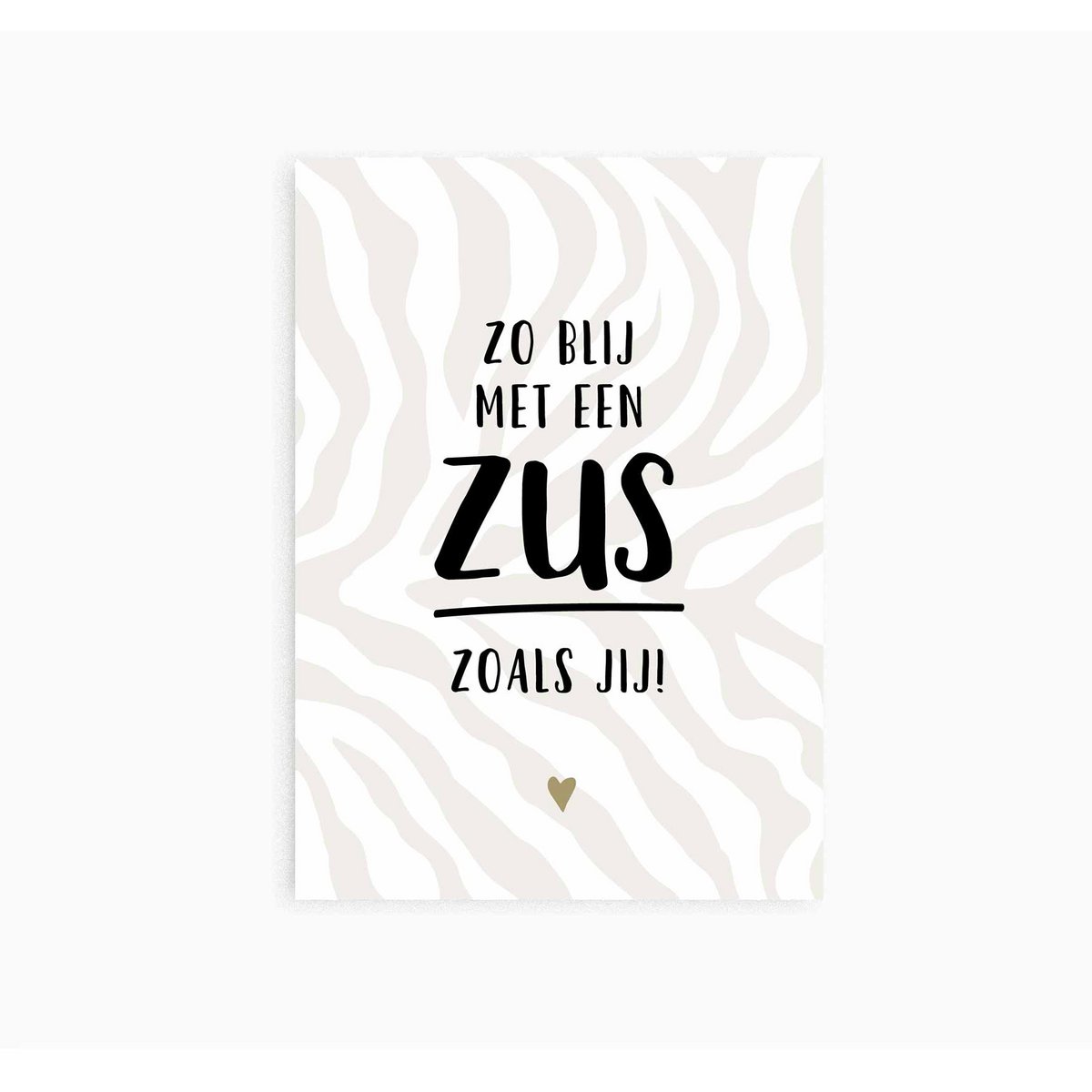 Postkarte || glücklich, eine Schwester wie dich zu haben