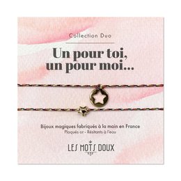 Coppia di bracciali “La mia stellina”.