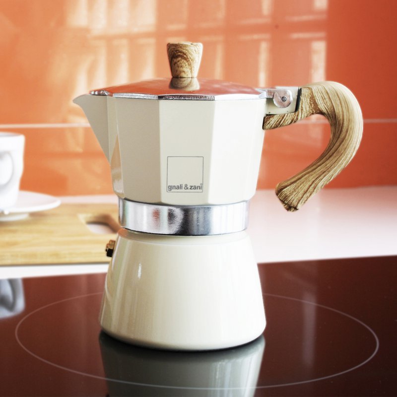 Espressomaker VENEZIA, crème, 3 kopjes