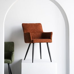 Kaya Dining Chairs [Set of 2] [Linen Fabric]