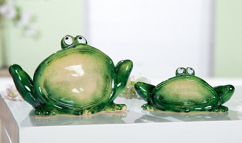 Keramik Frosch"Froggy" VE 6 so