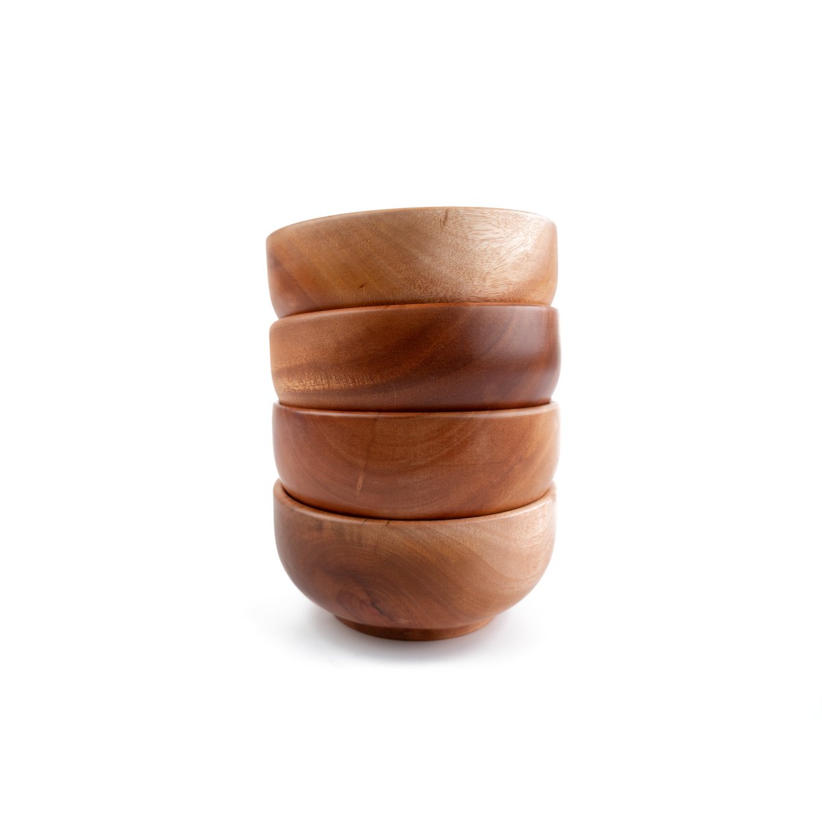 Handmade Tableware - Rice Bowl - Ø15 cm - Eco-friendly - Khaya Wood