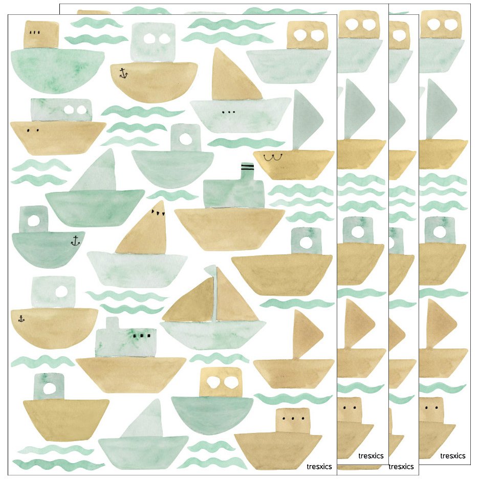 Green (4 sheets)