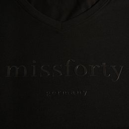 Jersey shirt black missforty