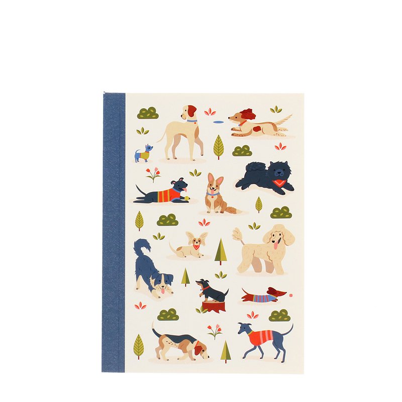 A6 notesbog - Hundepark