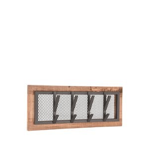 Perchero Hazer Crudo - Acero Quemado - Metal - M 75 x 30 x 11 cm