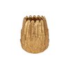 Federvase 15 cm – Gold – Harz