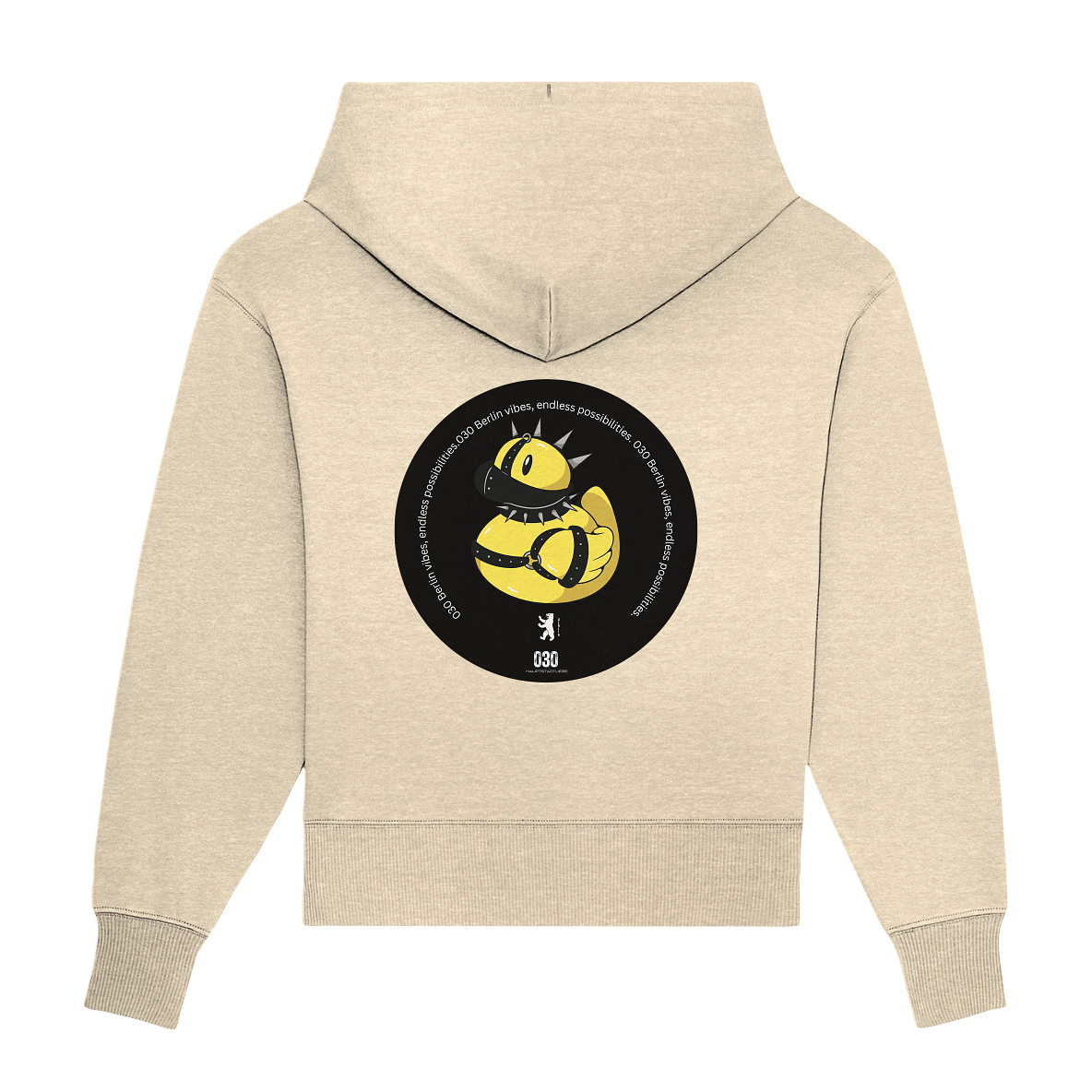 Organic oversized hoodie unisex