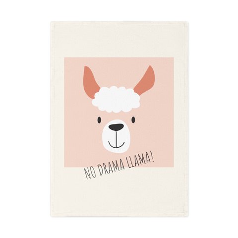 Niedliches Lama-Küchengeschirrtuch zur Weihnachtsdekoration oder als Geburtstagsgeschenk. 🎉🥂