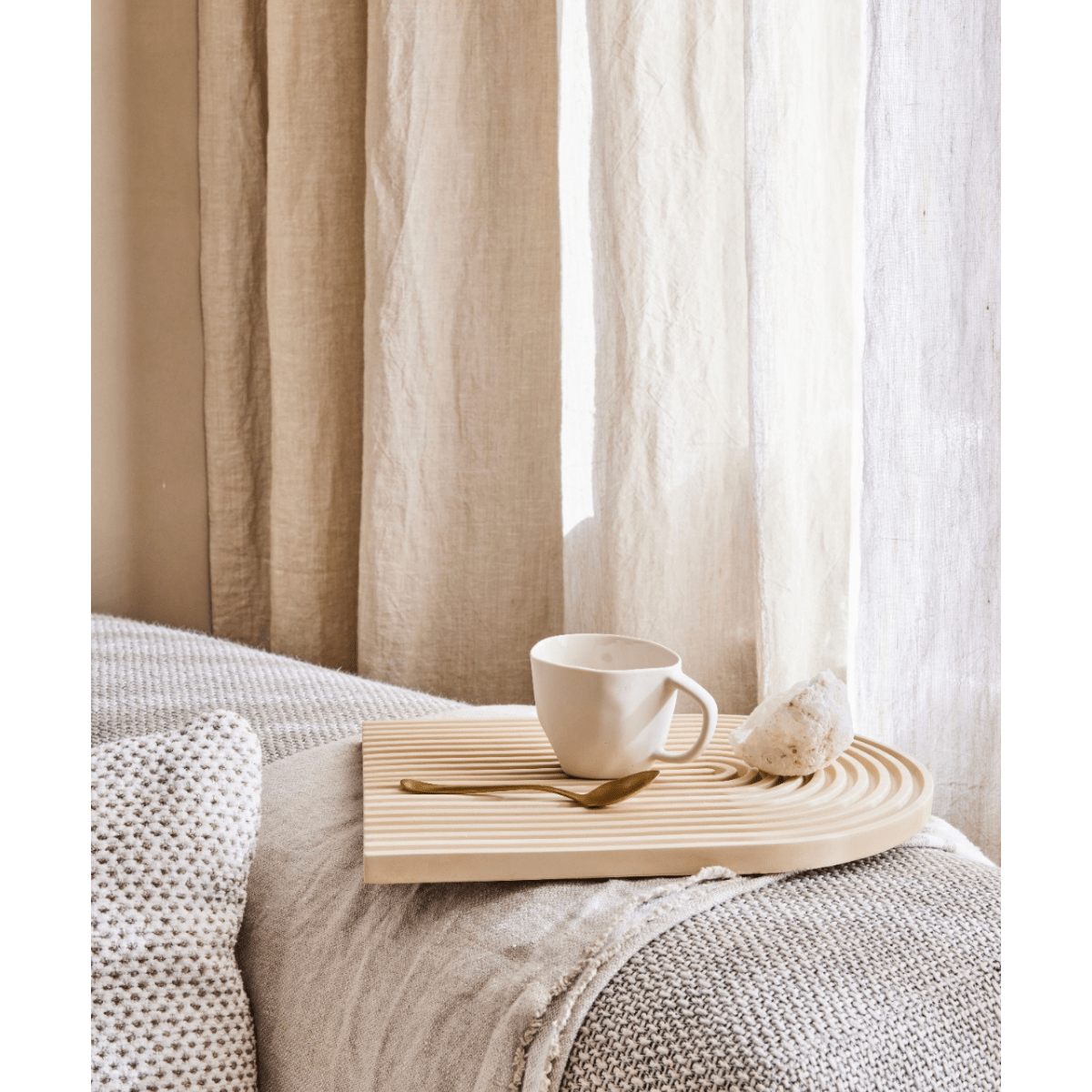 Vassoio Arcobaleno Beige