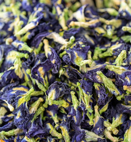 400 g Bio-Schmetterlingserbsenblüten in loser Schüttung