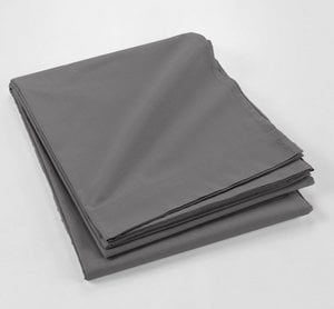 FLAT SHEET 240X300CM 100% COTTON 57 THREADS/CM2 ANTHRACITE