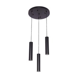Cilindro della lampada sospesa 3 | Nero