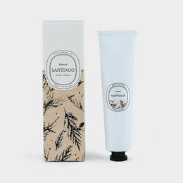 Natural hand cream. Almond fragrance. Santiago Collection