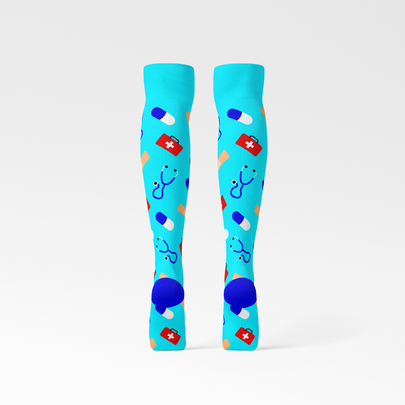 Calcetines de compresión - Edición Azul