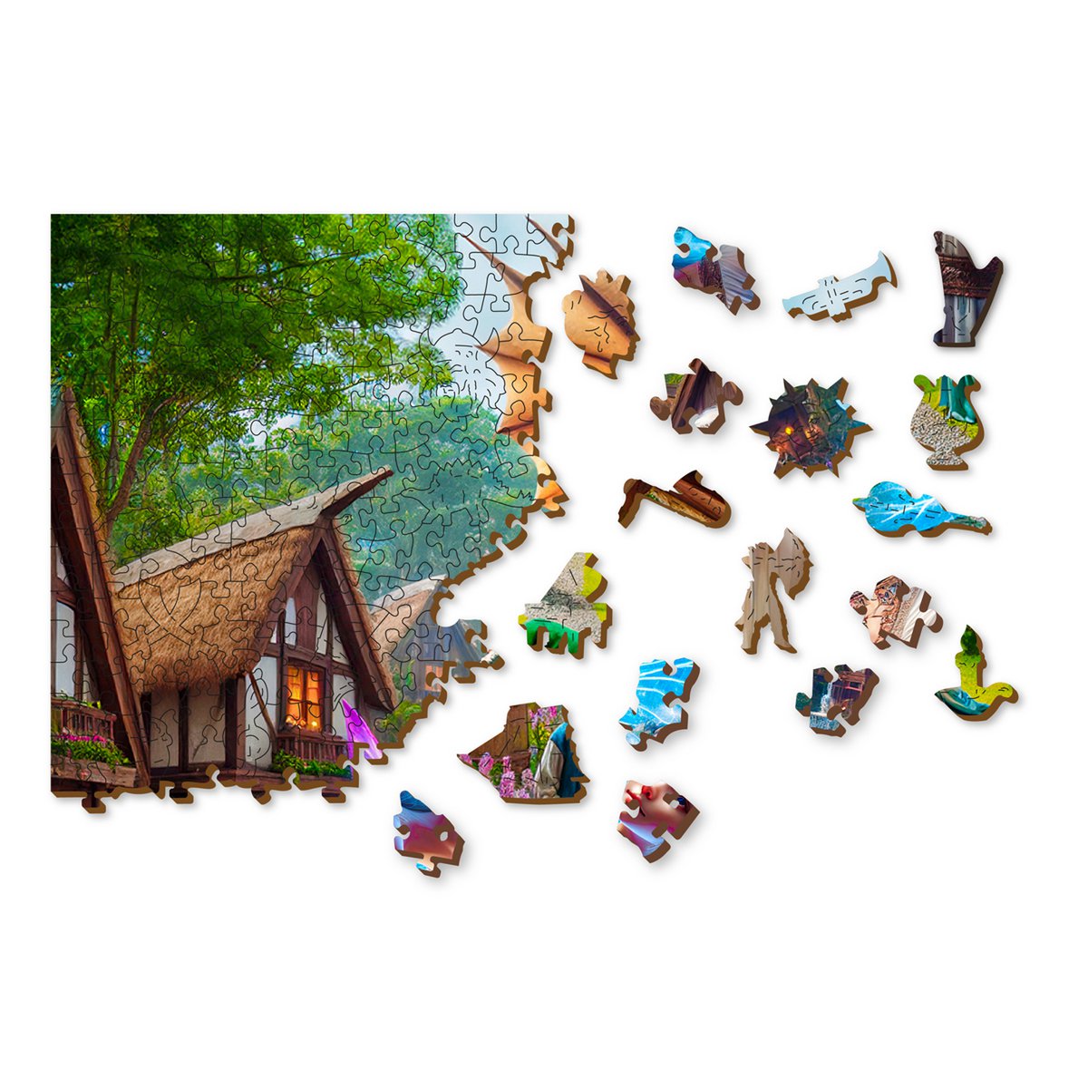 Puzzel - Fantasy Village
